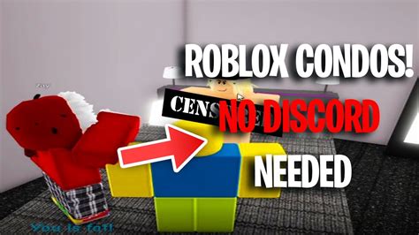 2023 Roblox discord condo links uploading an 